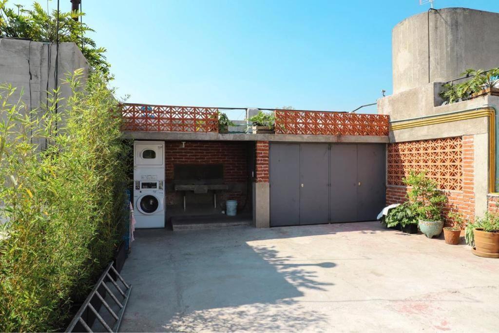 New Mex Inspired Bo-Ho Chic Apartment With Private Patio And Roof Terrace Mexico By Eksteriør billede